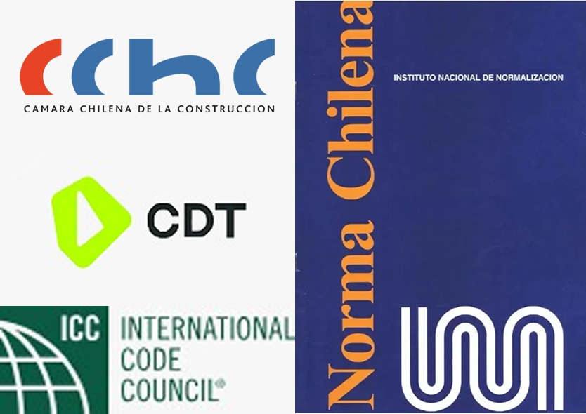 Referencias técnicas (NCH, CDT, CChC, ICC)
